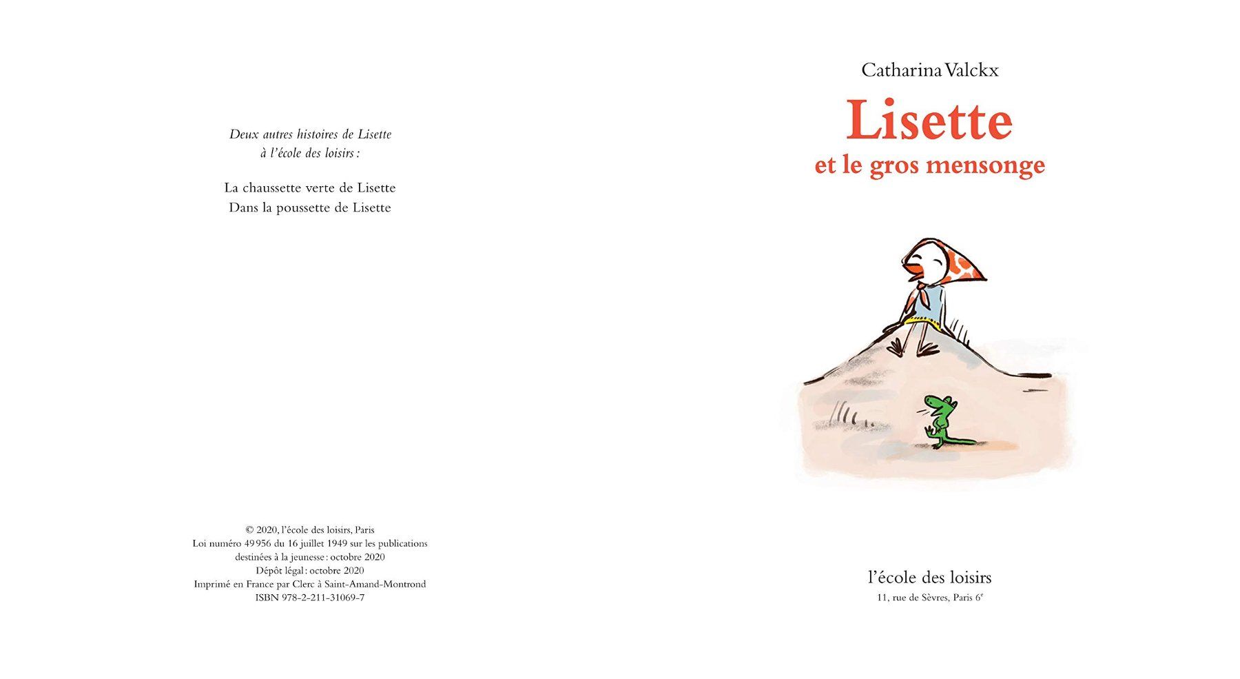Libri: Lisette et le gros mensonge – Usato da Neuchâtel venduto da Dualseele 1