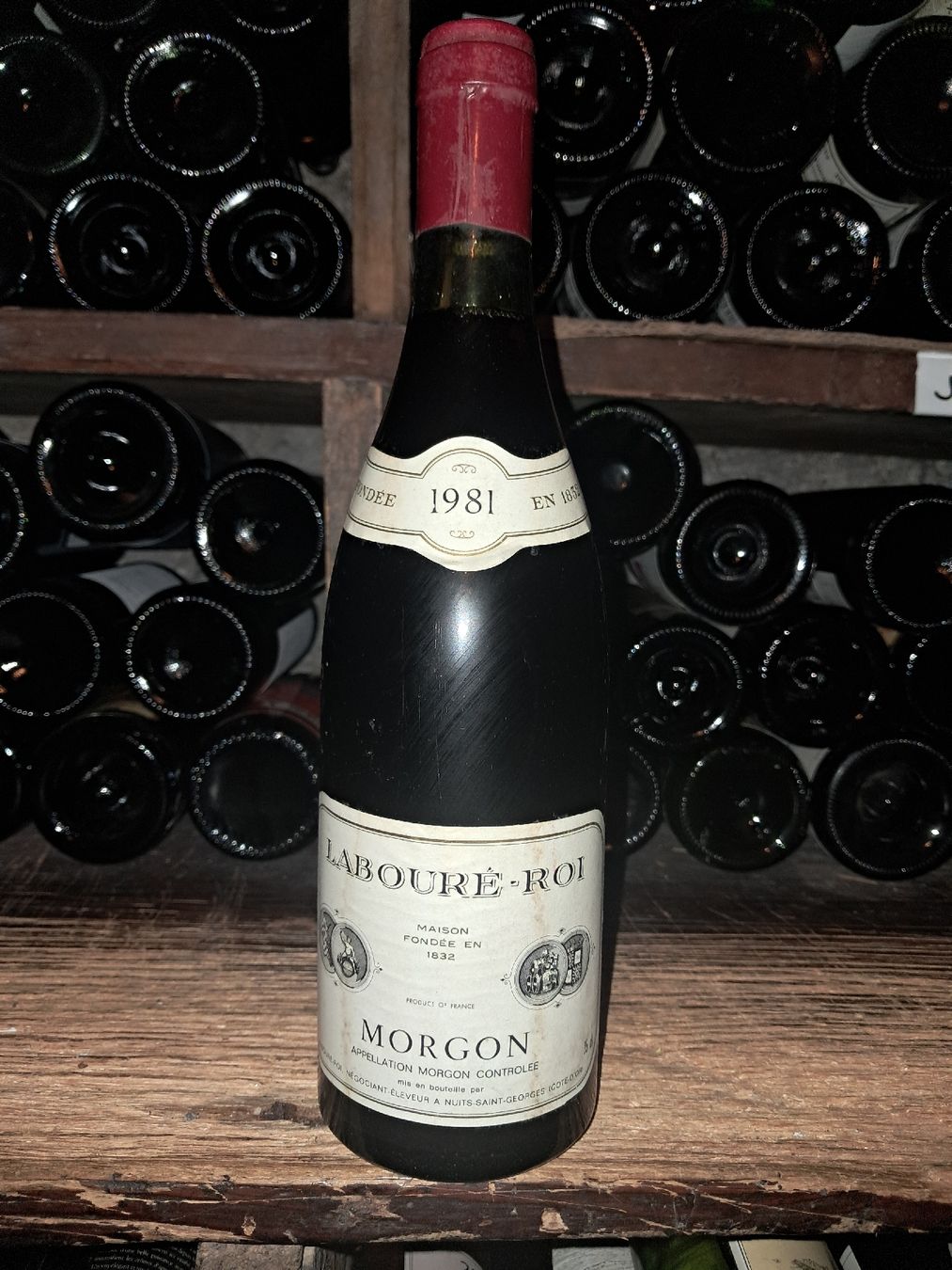 Vino: Morgon maison Labouré-Roi 1981 – Nuovo e nell'imballaggio originale da Le locle venduto da juliensaran