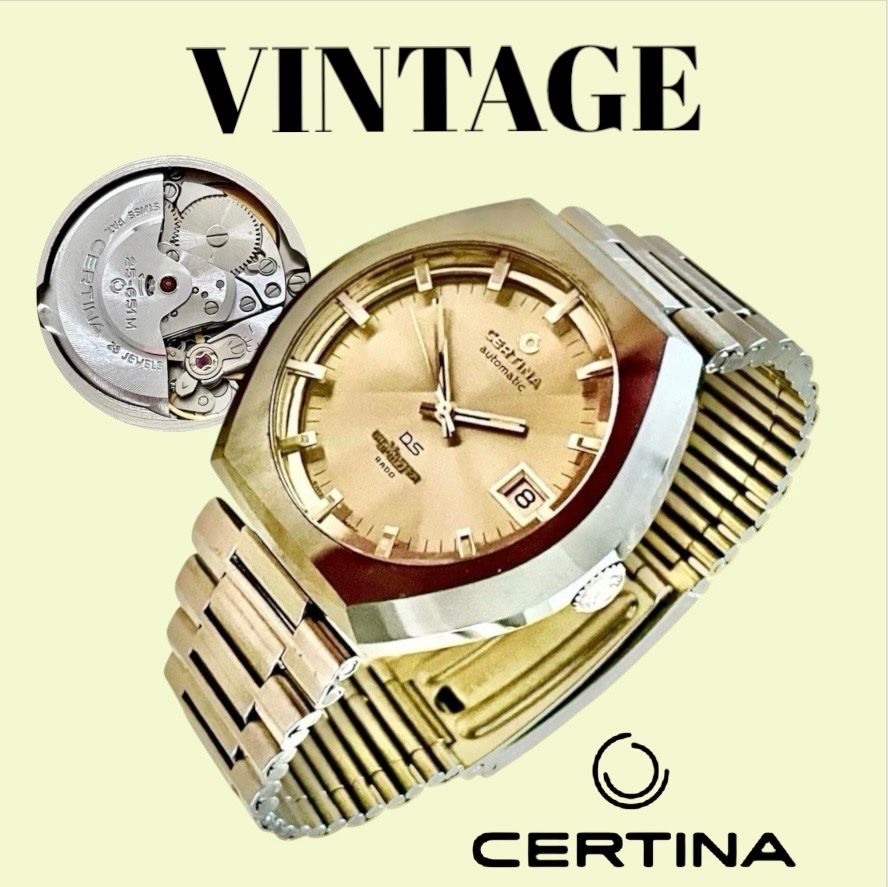 Certina Uhren: Certina Swiss Vintage Uhr – Gebraucht aus lyss von Uhrenparadies