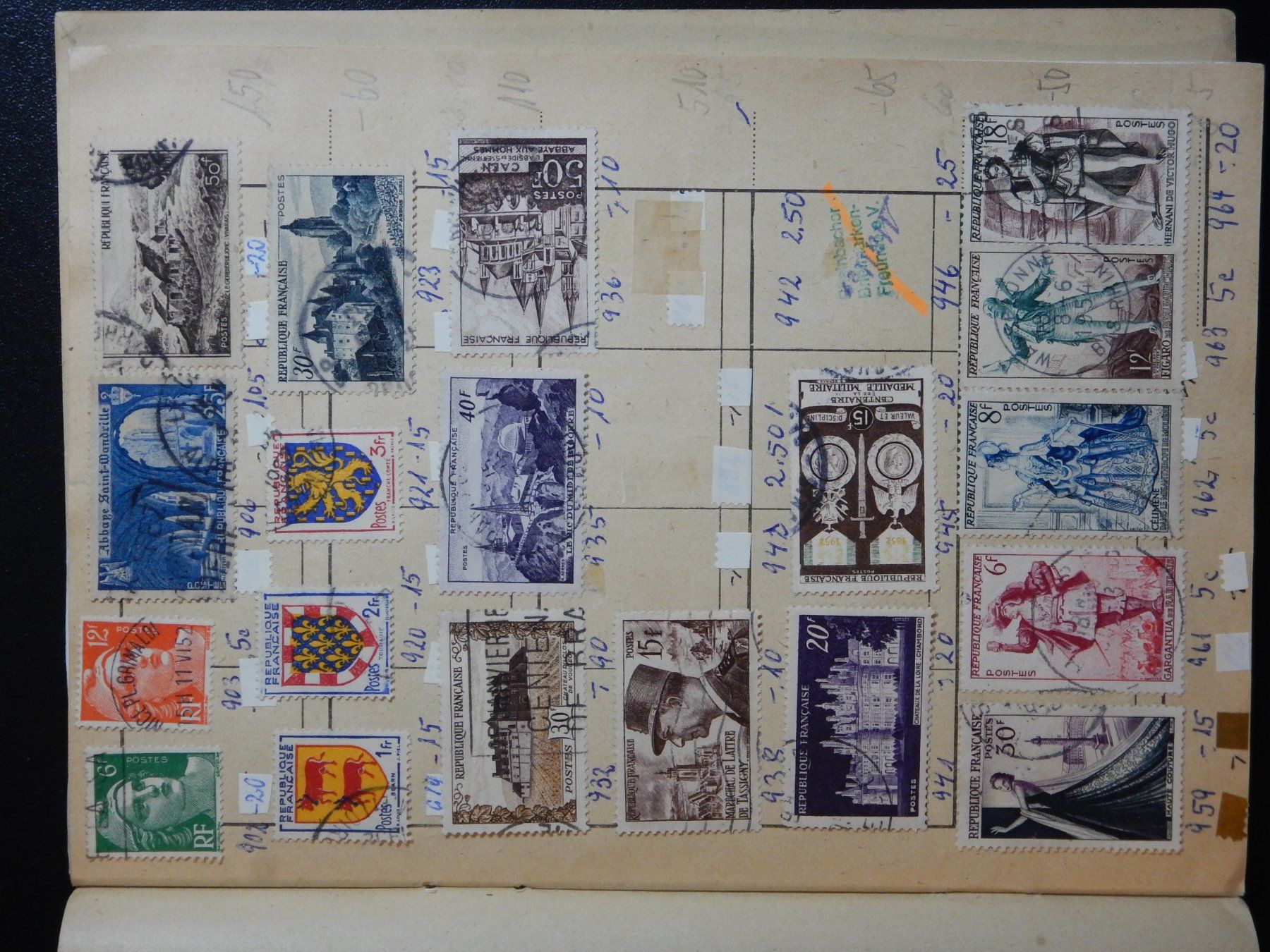 Alle Briefmarken: Frankreich Sammlung ab Klassik – Gebraucht aus Zürich von Muehlekauf 6