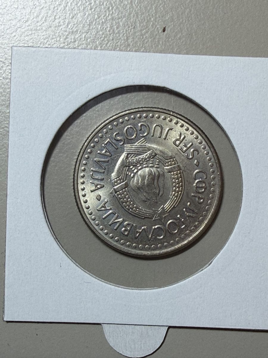Toutes les monnaies: Yougoslavie- 5 dinars - 1990 – D'occasion à Payerne par Mike1682 1