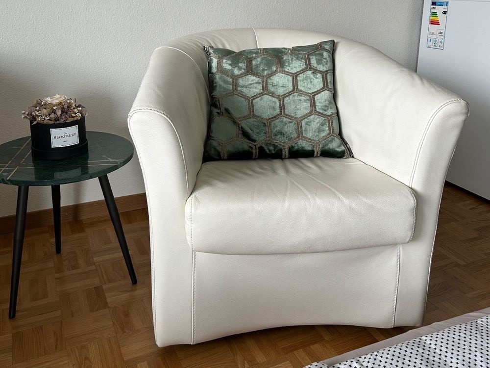 Sessel drehbar Rindsleder (Möbel Pfister) Acheter sur Ricardo