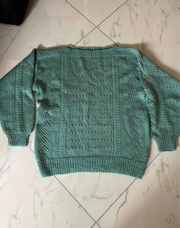 Pull au crochet taille M pullover gehäckelt grösse M Neu/f