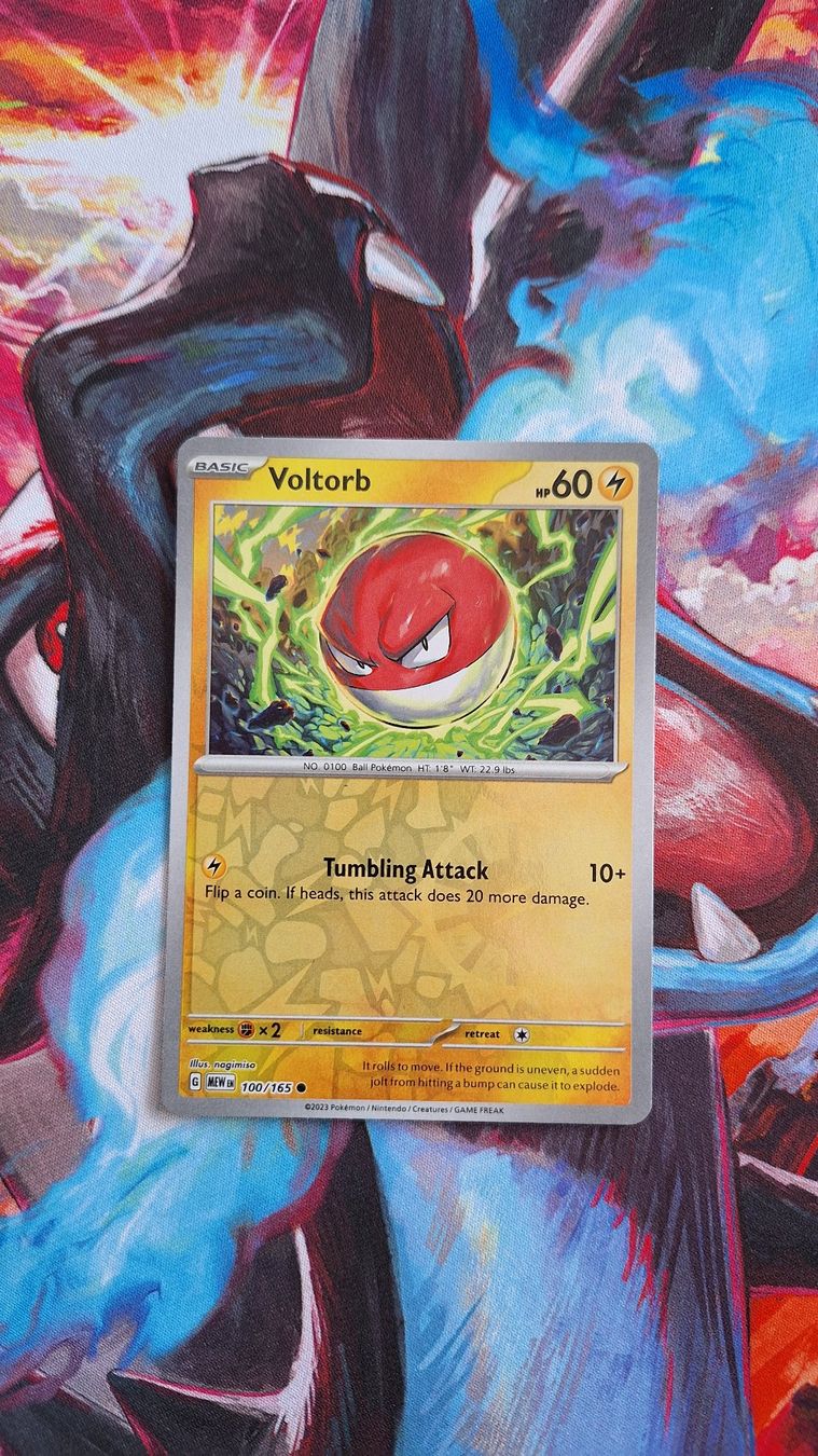 Pokémon Carte collezionabili: Voltorb - Reverse Holo - Pokemon Mew 151 – Usato da Altstätten SG venduto da GGsGameshop
