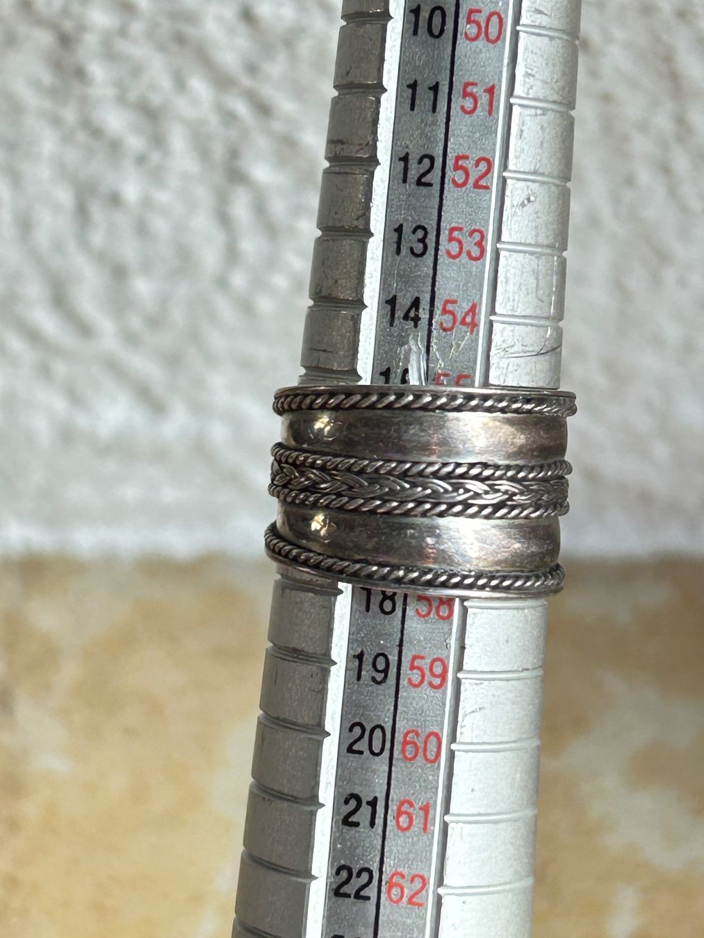 Anelli: Vintage Silberring römisch oder indisch (Grösse 58) – Usato da Laufen venduto da Bellebellezza 5