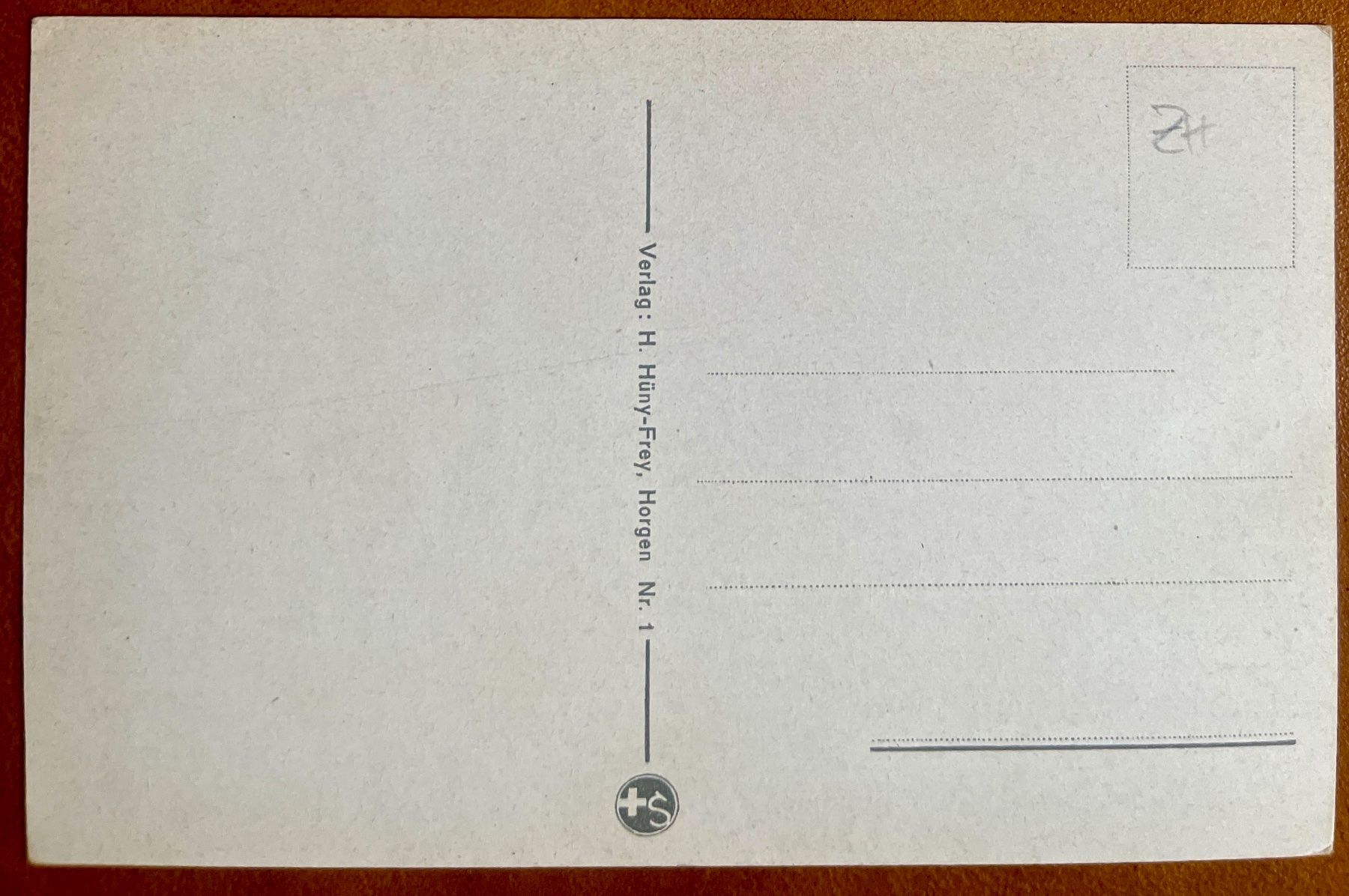 Cartoline postali: AK: HORGEN – Usato da Lutry venduto da Ediego 1