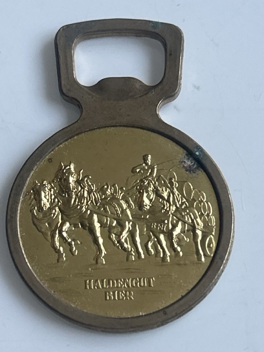 Médailles: Flaschenoeffner Bier HALDENGEIT CH Messing(S8) – D'occasion à Aarau par bro_9zsg