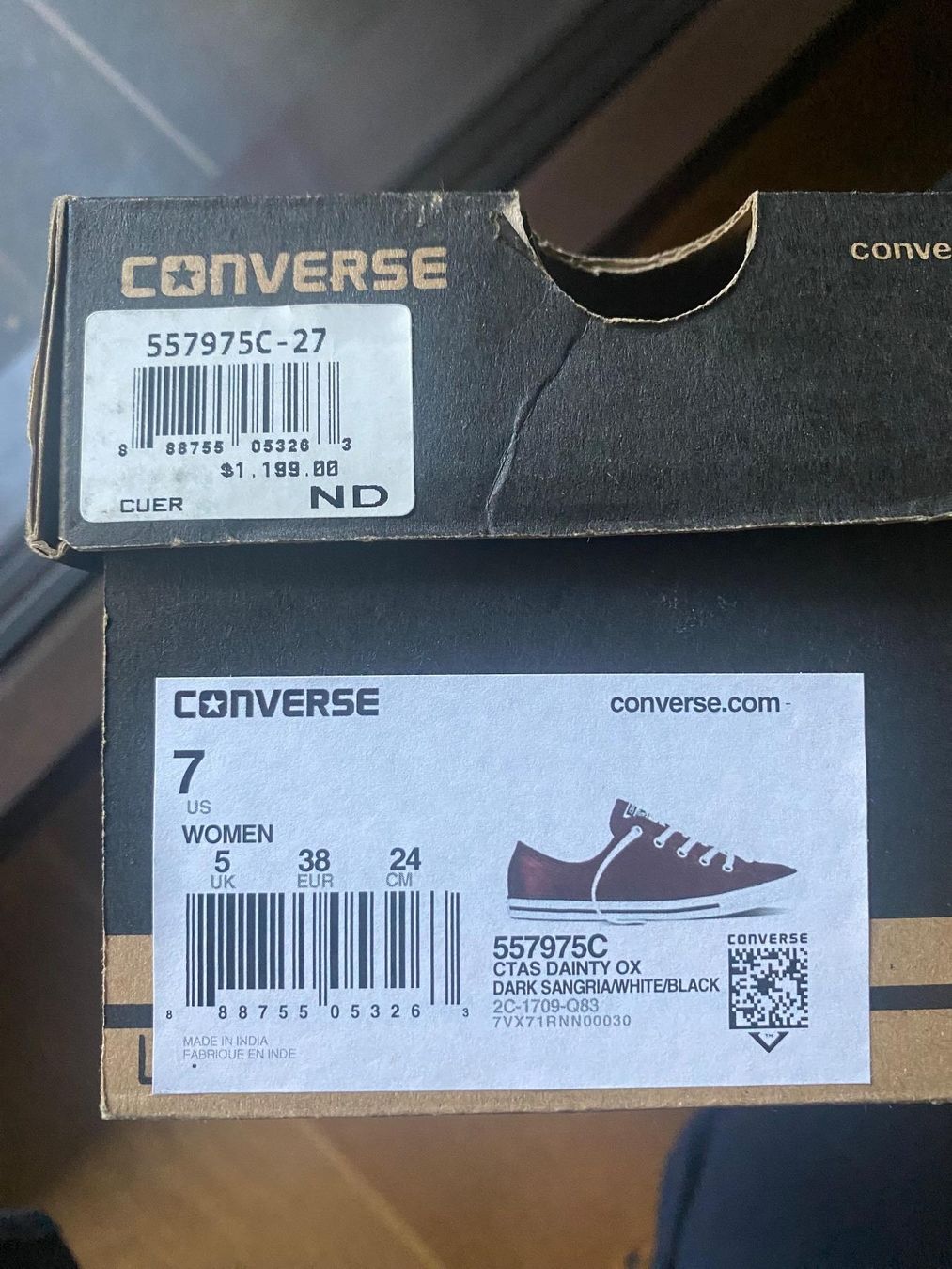 Converse Scarpe da donna: Elegante Converse All Star / Baskets élégants Taille 37.5 – Nuovo e nell'imballaggio originale da Gümligen venduto da Xochitl 4