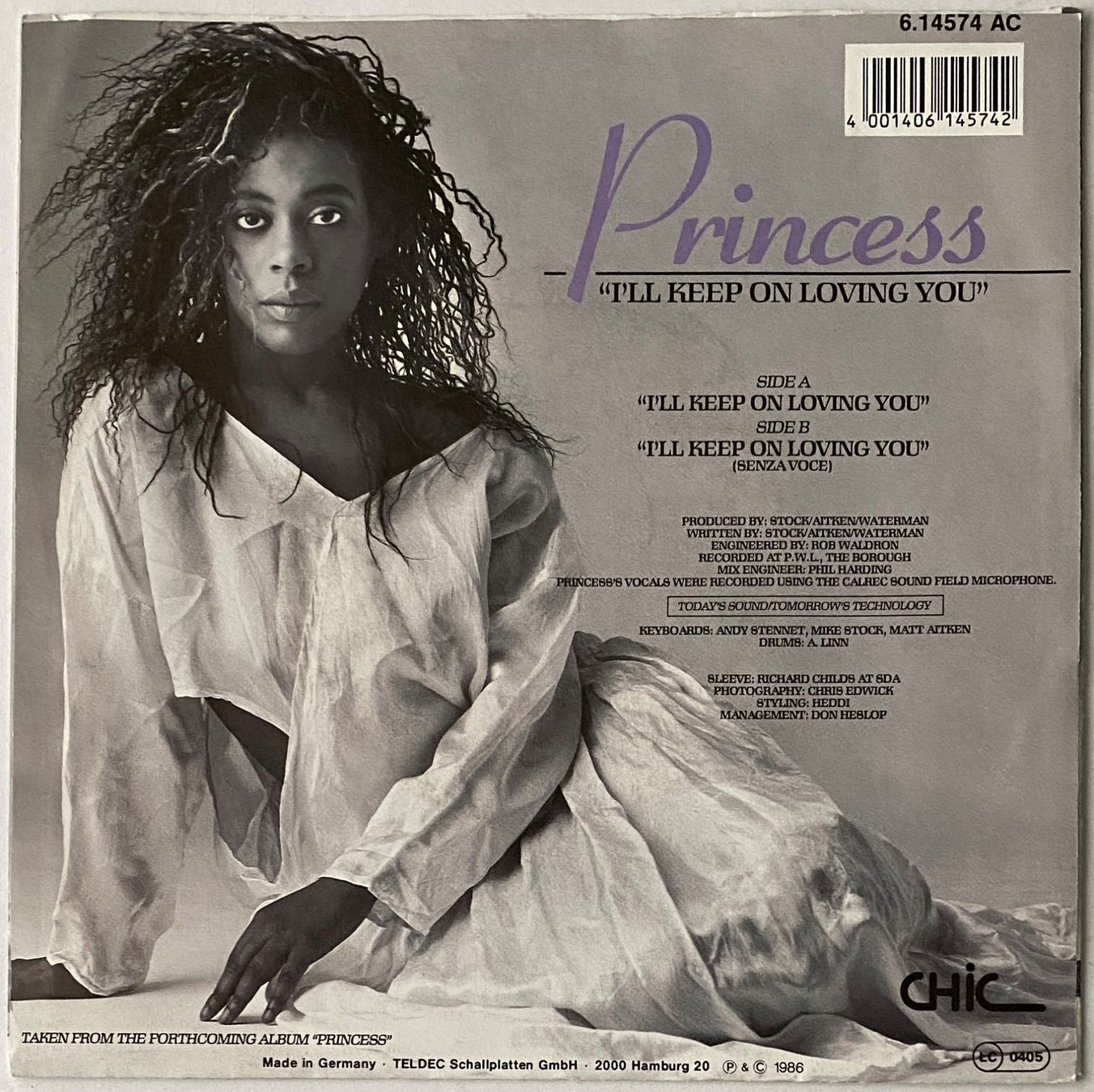 Dischi in vinile: Princess, I'll Keep On Loving You (Disco) – Usato da Flums venduto da Aebo1 1