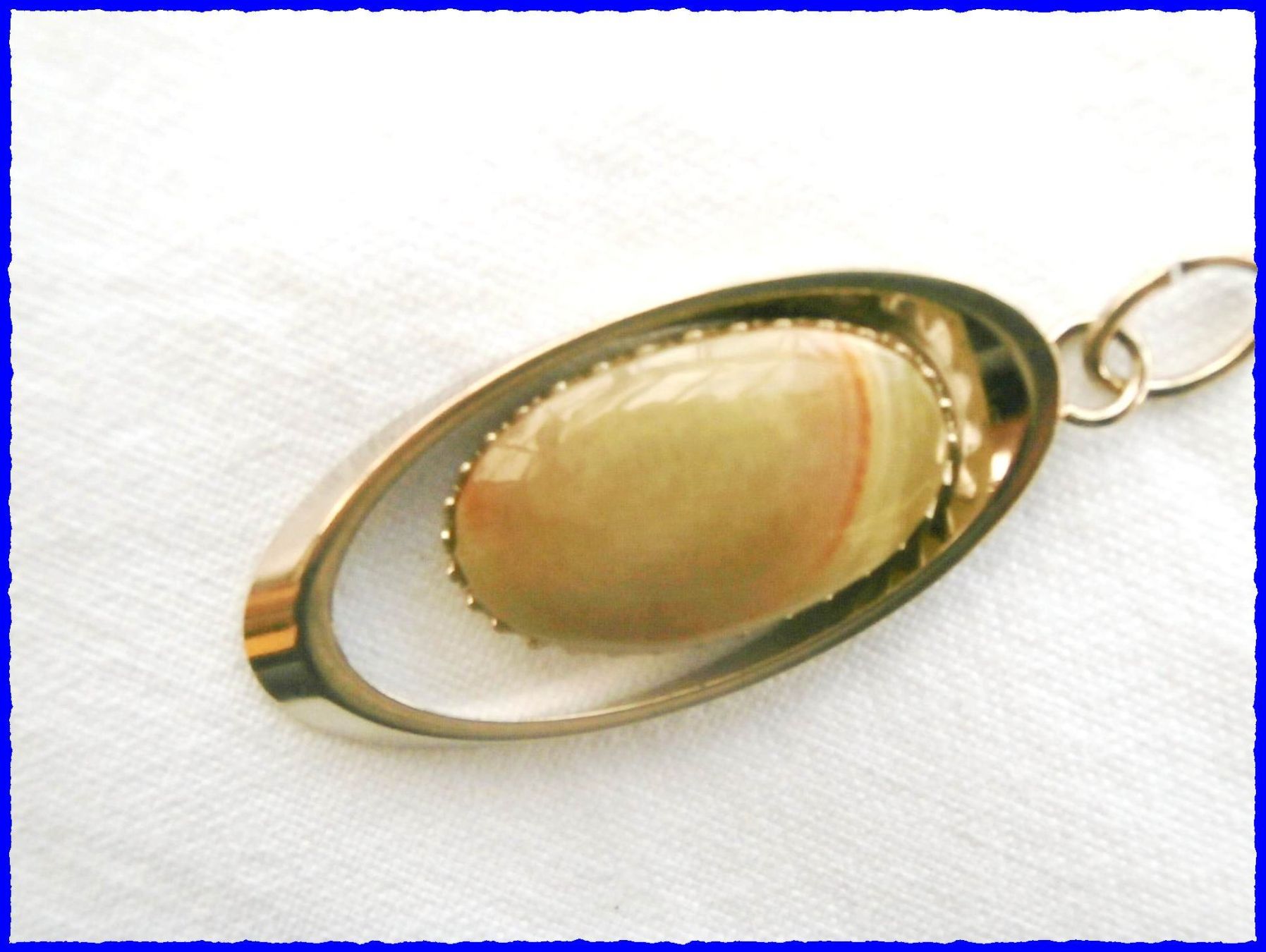 Anhänger: Anhänger mit ACHAT - versilbert – Neu (gemäss Beschreibung) aus Worblaufen von Re_mo81 3