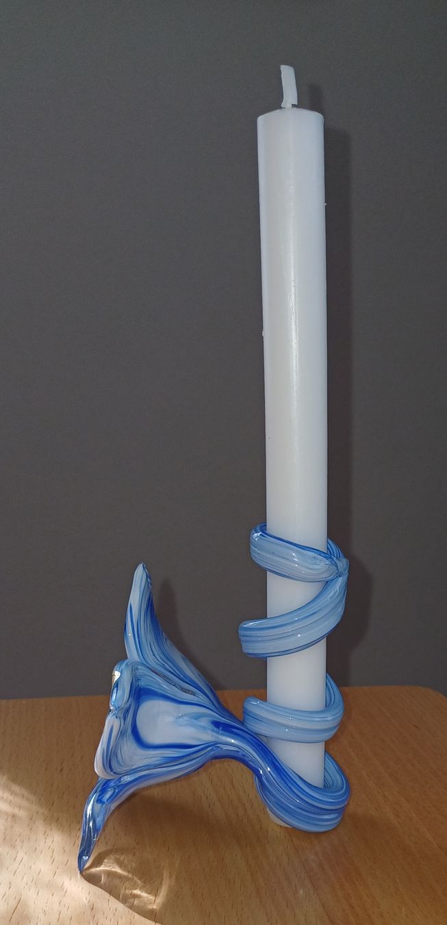 Murano Kerzenständer: Muranoglas Dekoobjekt/Sammlerstück – Neu (gemäss Beschreibung) aus Alpnach Dorf von jkp_k62jg 3