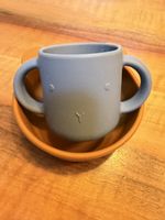 Geschirrset Liewood Schüssel & Becher aus weichem Silikon