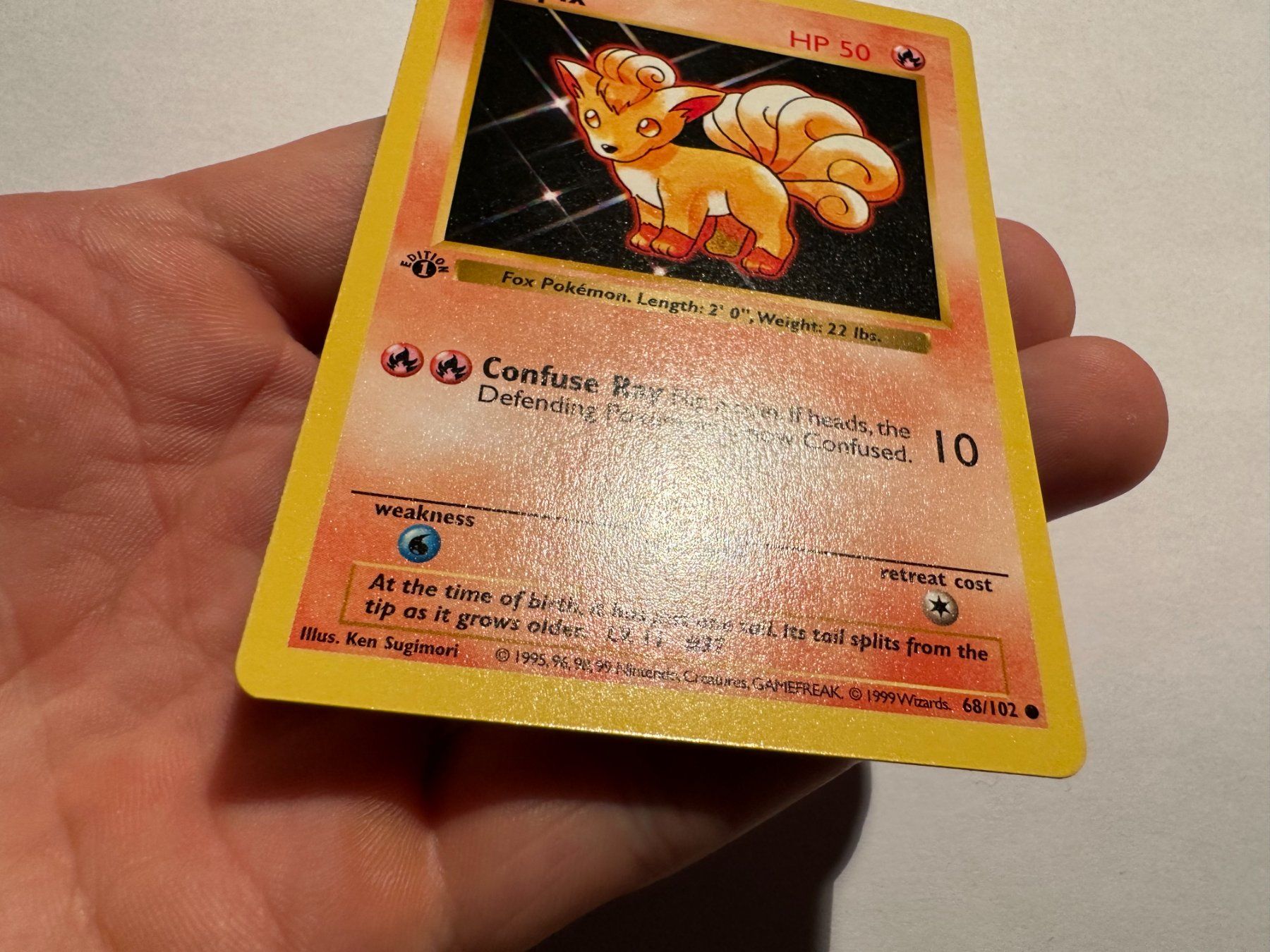 Pokémon Sammelbilder & Trading cards: Vulpix Base Set 1. Edition Shadowless EN ab 1.- – Gebraucht aus Hagendorn von  1