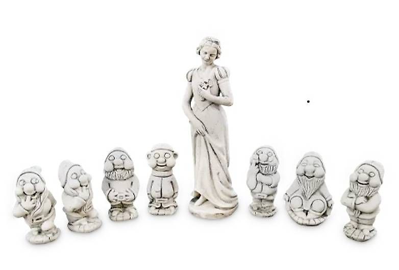 Skulpturen & Statuen: Statues BLANCHE-NEIGE ET LES 7 NAINS – Neu (gemäss Beschreibung) aus Avenches von tc-granit 1