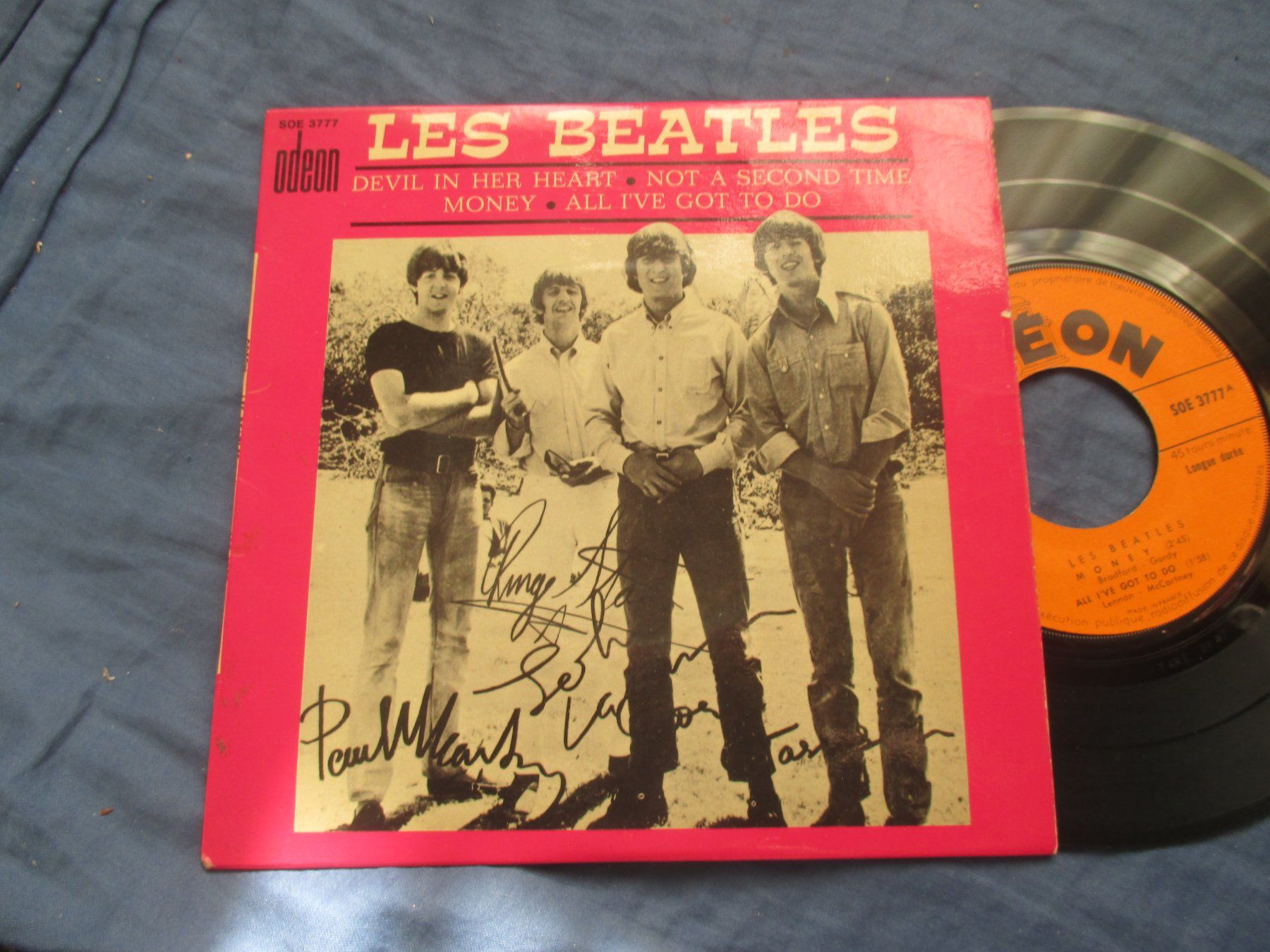 Dischi in vinile: Les Beatles EP Money – Usato da Colombier NE venduto da nene288