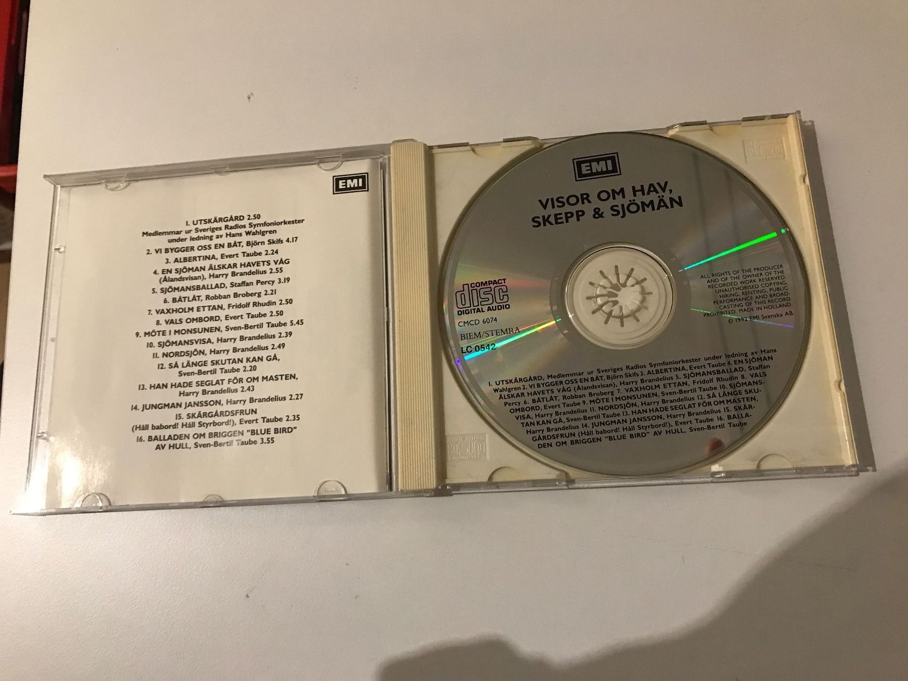 CD: CD- Visor om Hav, Skepp & Sjömän – Usato da Guntershausen venduto da Gloominati 2