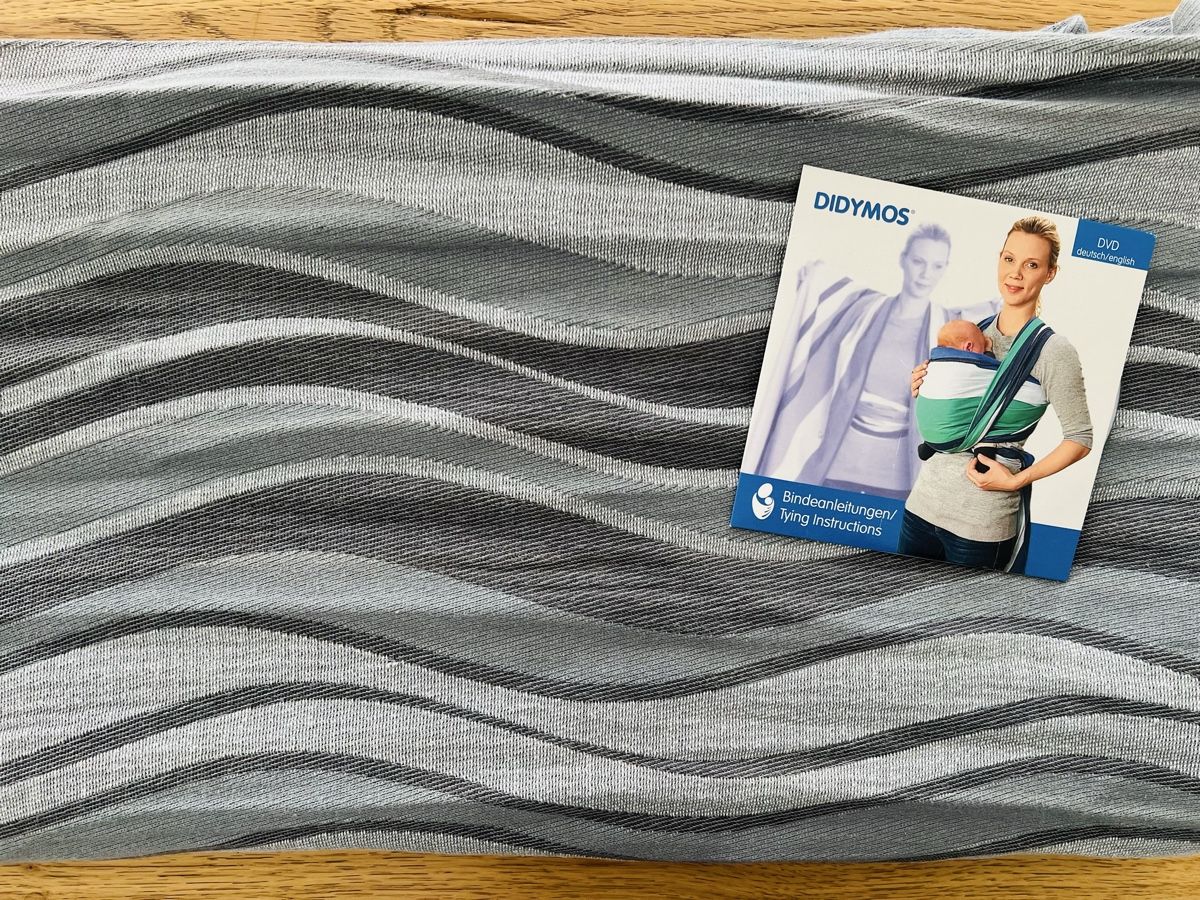 Didymos Marsupi portabebè: Didymos Tragetuch, Grösse 6, Grau Gestreift! – Usato da Möhlin venduto da chb_l96z