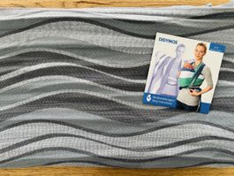 Didymos Tragetuch, Grösse 6, Grau Gestreift!