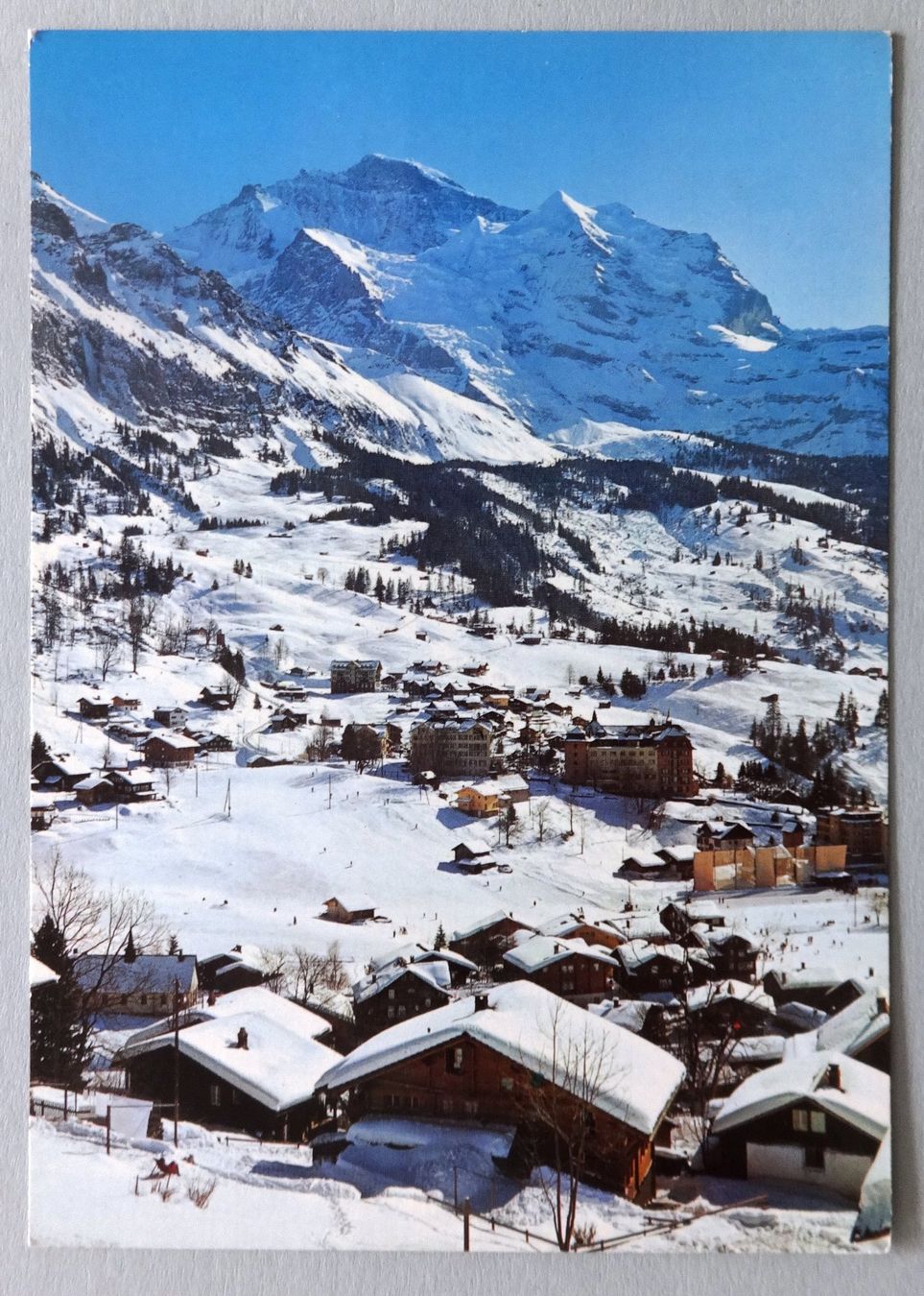 Cartoline postali: Wengen 1274 m, Jungfrau – Usato da Fétigny venduto da Billy2miny