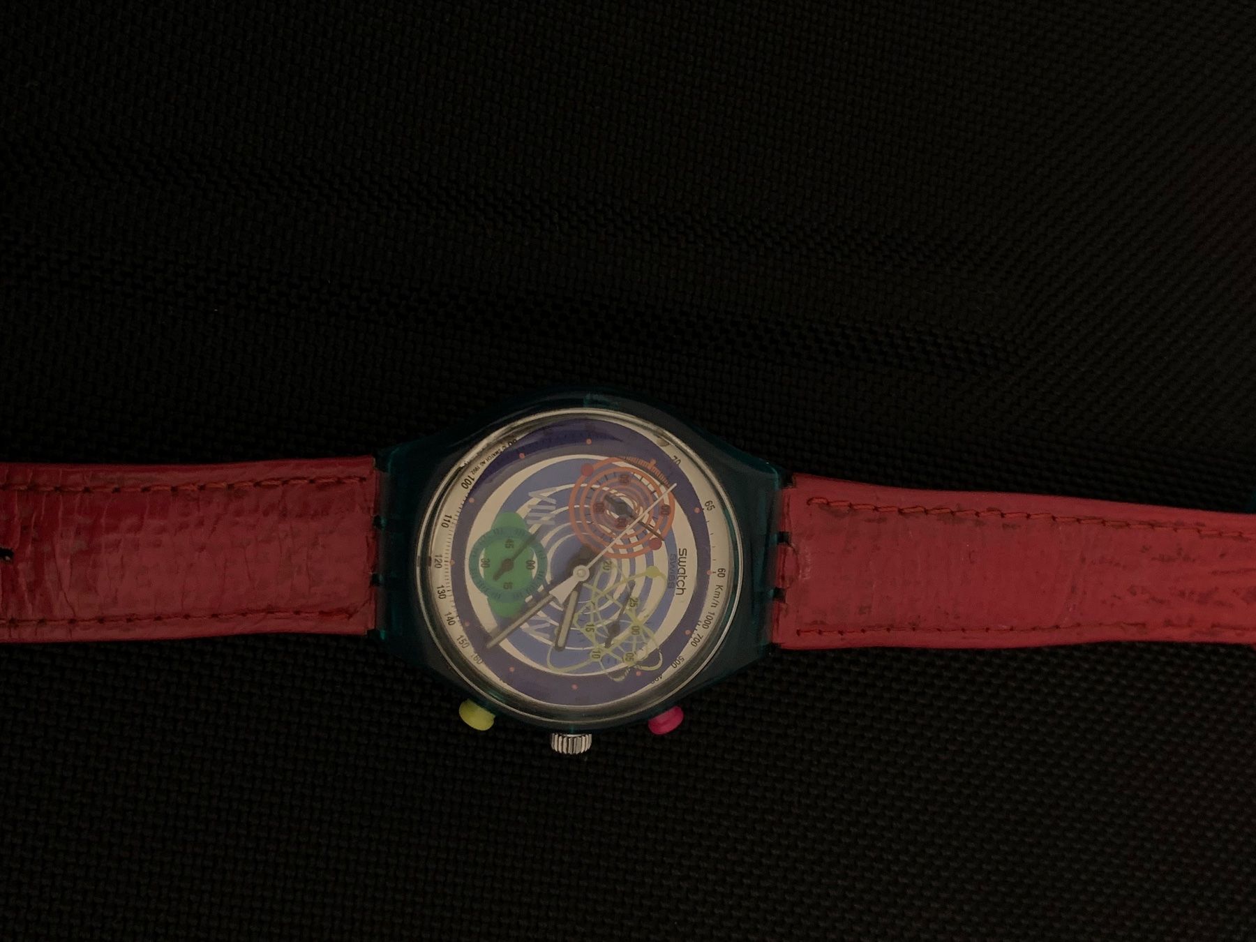 Swatch Orologi: 1993 Swatch Chrono - SCL103 - Pinksprings-37mm – Usato da Ebikon venduto da nic_5htr 1