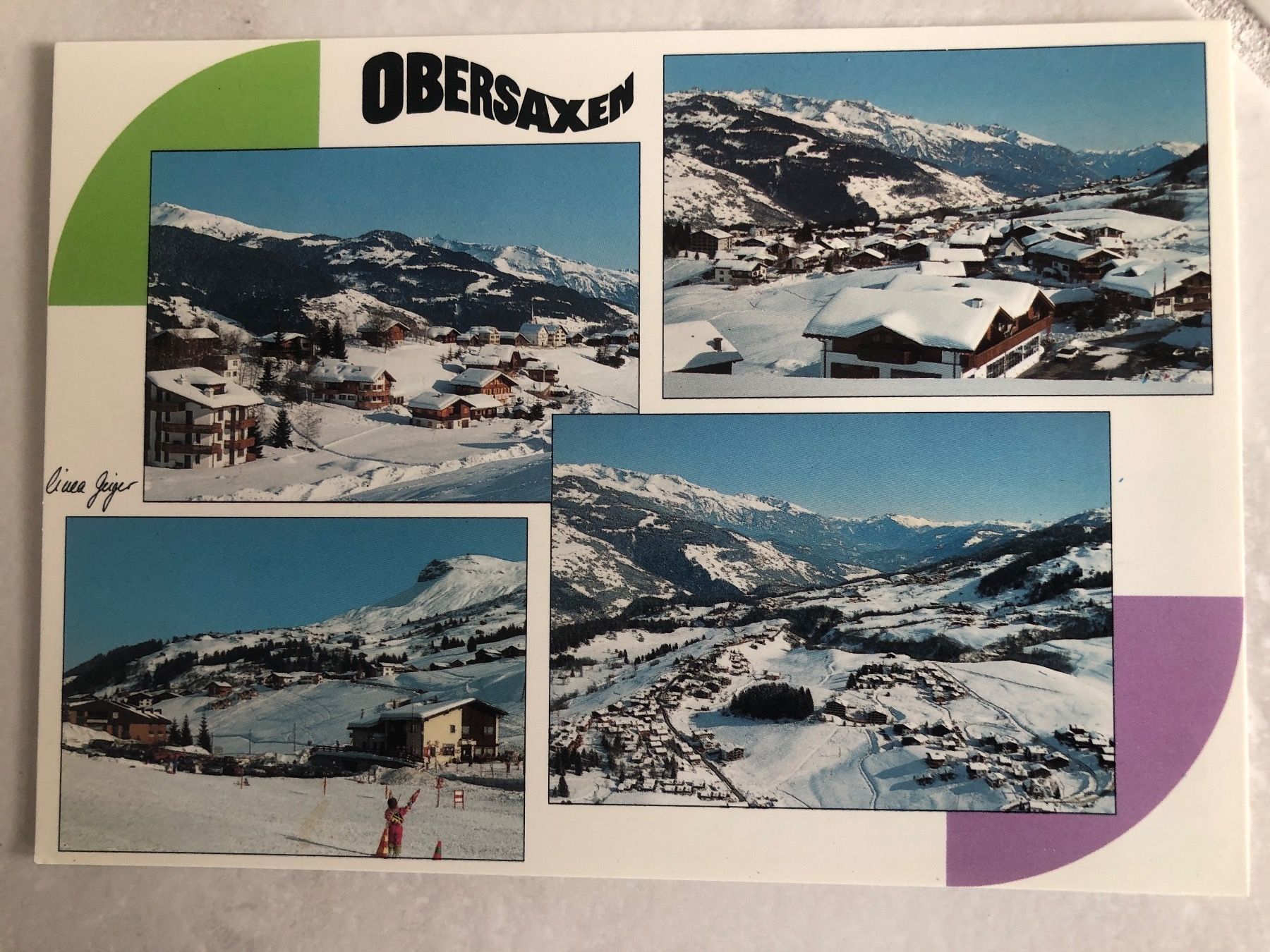 Cartoline postali: Obersaxen – Usato da Oberengstringen venduto da Affeier0