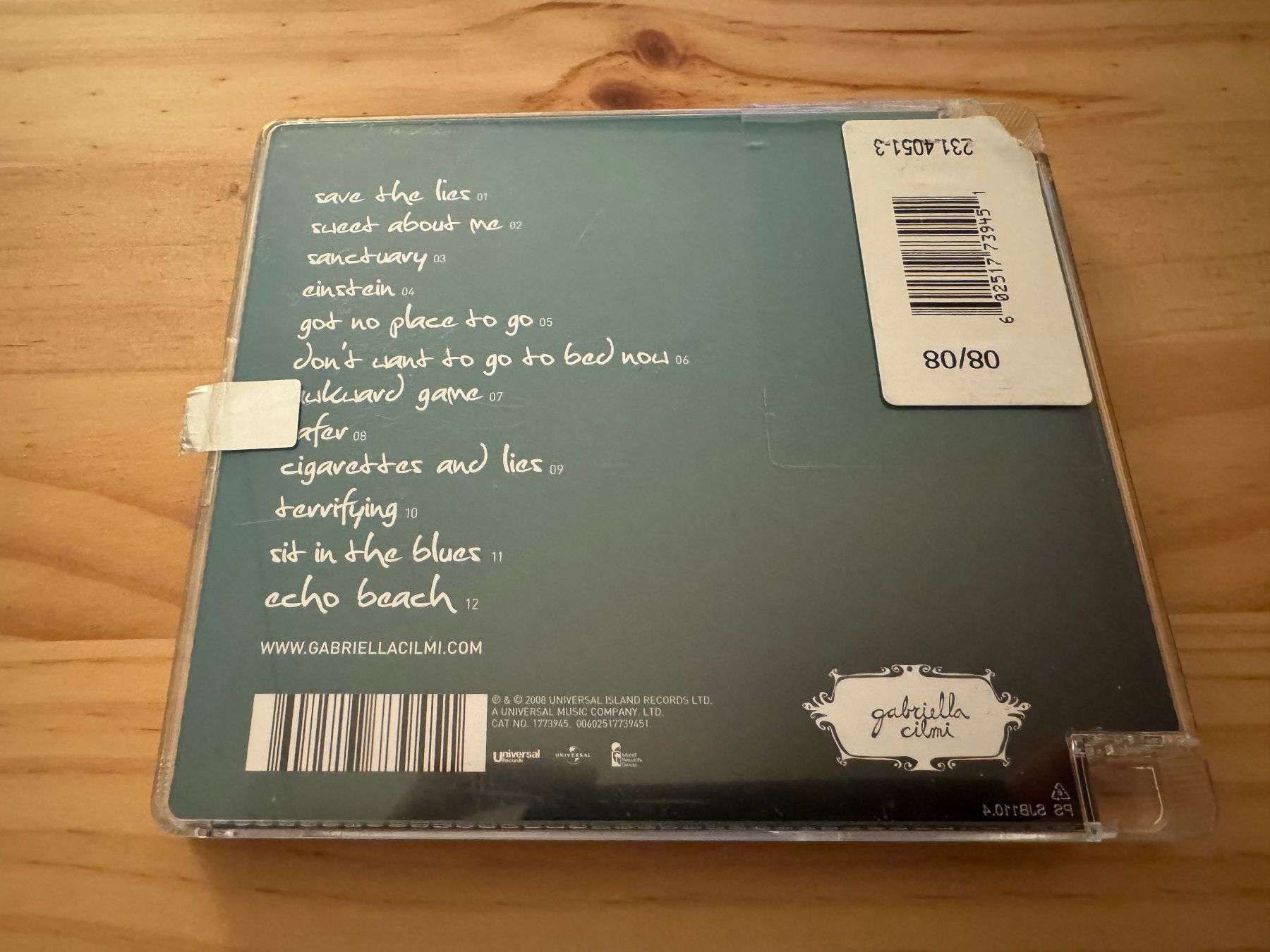 CD: Gabriella Cilmi - Lessons to be Learned CD – Usato da Berg am Irchel venduto da Zweiti_Chance 1