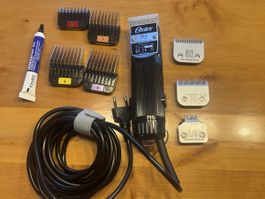 Oster 97 Haarschneidemaschine mit viel Zubehör zu verkaufen!