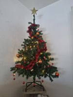 Schöner Weihnachtsbaum mit LED Lichterkette 🎄🎅🏼✨