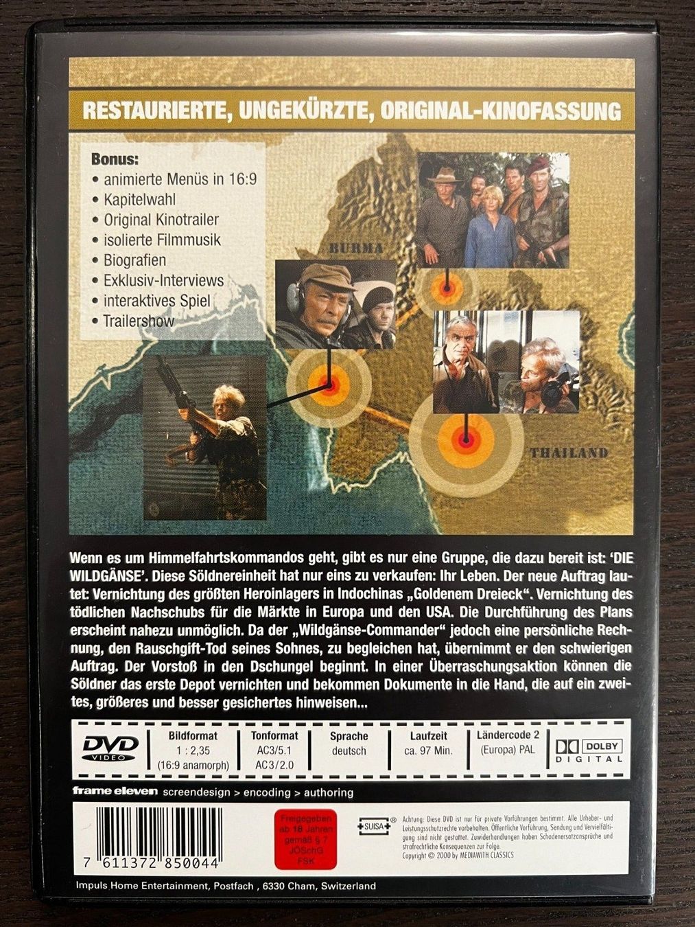 Tutti i DVDs: Geheimcode Wildgänse – Usato da Zürich venduto da FilmFreunde 1