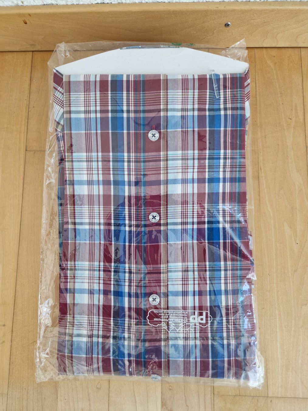Walbusch Hemden: Neues Walbusch Hemd Gr. 43/44 kariert – Neu und originalverpackt aus Wallisellen von soat 2