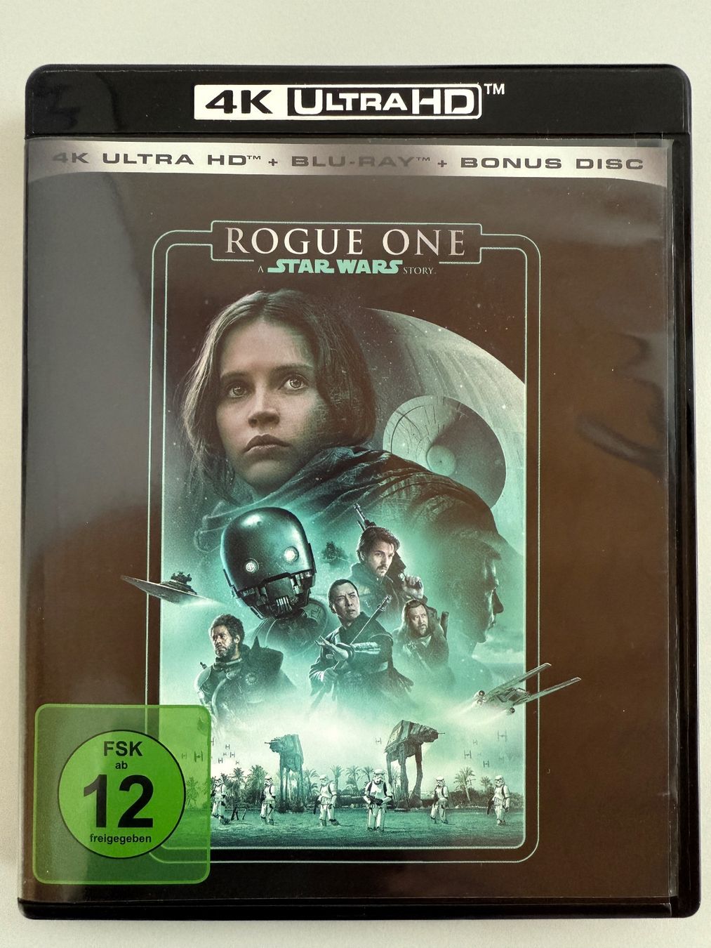 Tous les DVDs: 4K UltraHD Blu-Ray Rogue One – D'occasion à Gasel par Alter_Ego