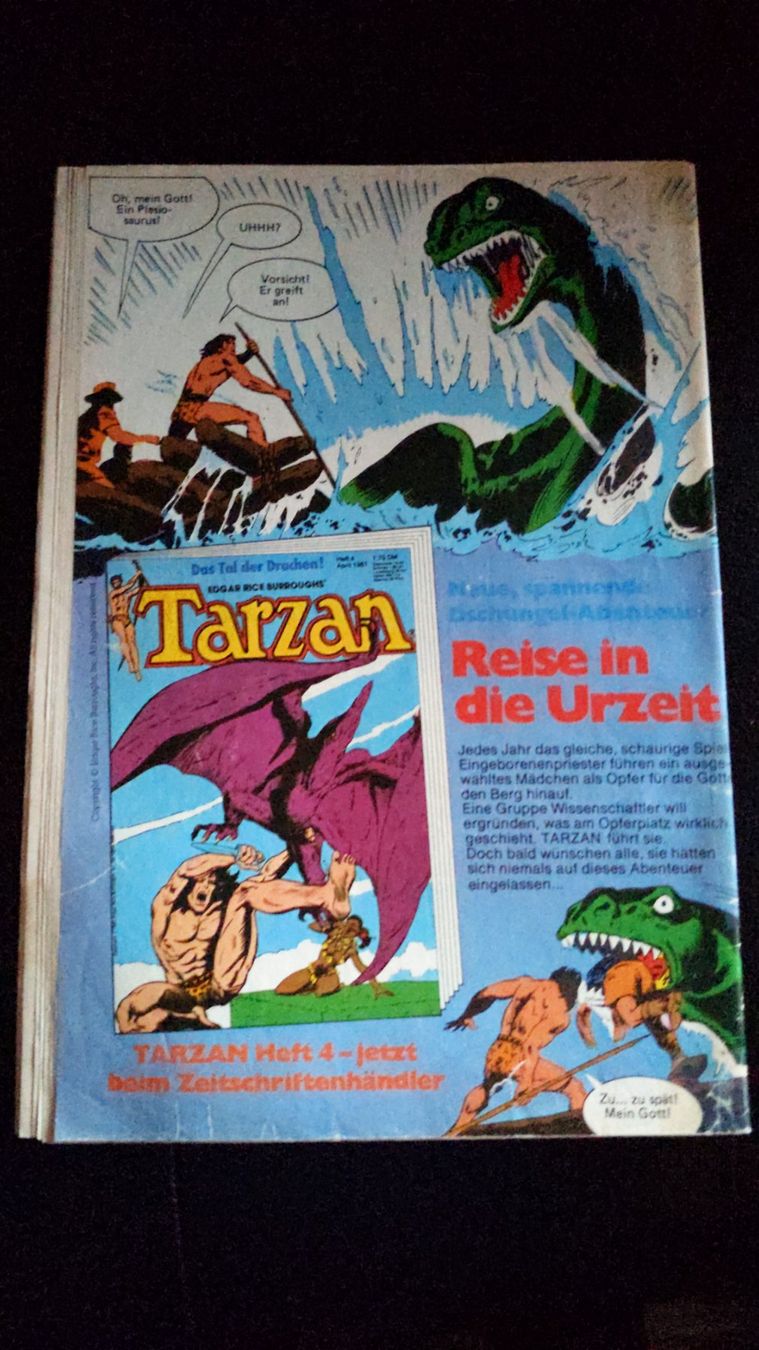 Fumetti: Tarzans Sohn Comic Heft Nr. 4, 1981 – Usato da Niederscherli venduto da Mon_Art 2
