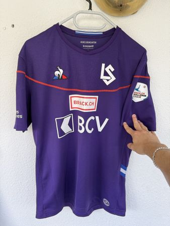 Maillot Lausanne Sport Le Coq Sportif violet taille L