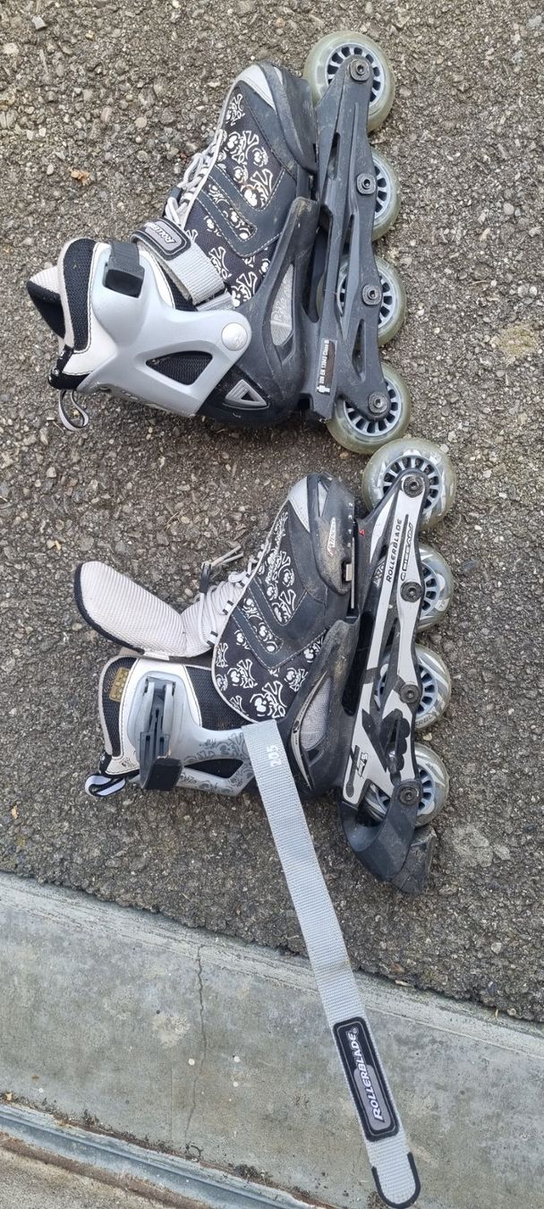 Inline-Skating & Rollschuhe: Patins à roulettes Rollerblade, édition "Prime Pirate" ! – Gebraucht aus Riaz von the_587p 3