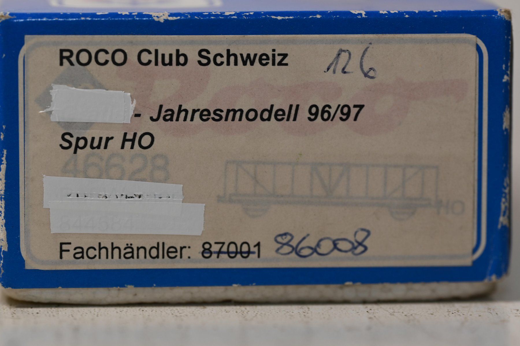 Roco Modellini di ferrovie: offener Güterwagen SBB Roco HO/AC mit OVP – Usato da Laupen ZH venduto da Zmoewe 4