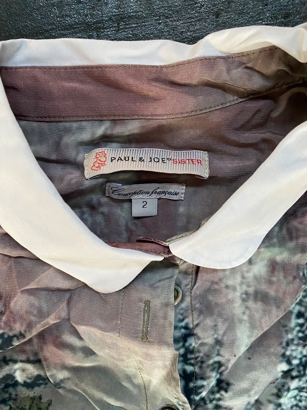 Camicette: Bluse Paul&Joe 38 Waldmotiv Viskose – Usato da Chur venduto da simhofstr