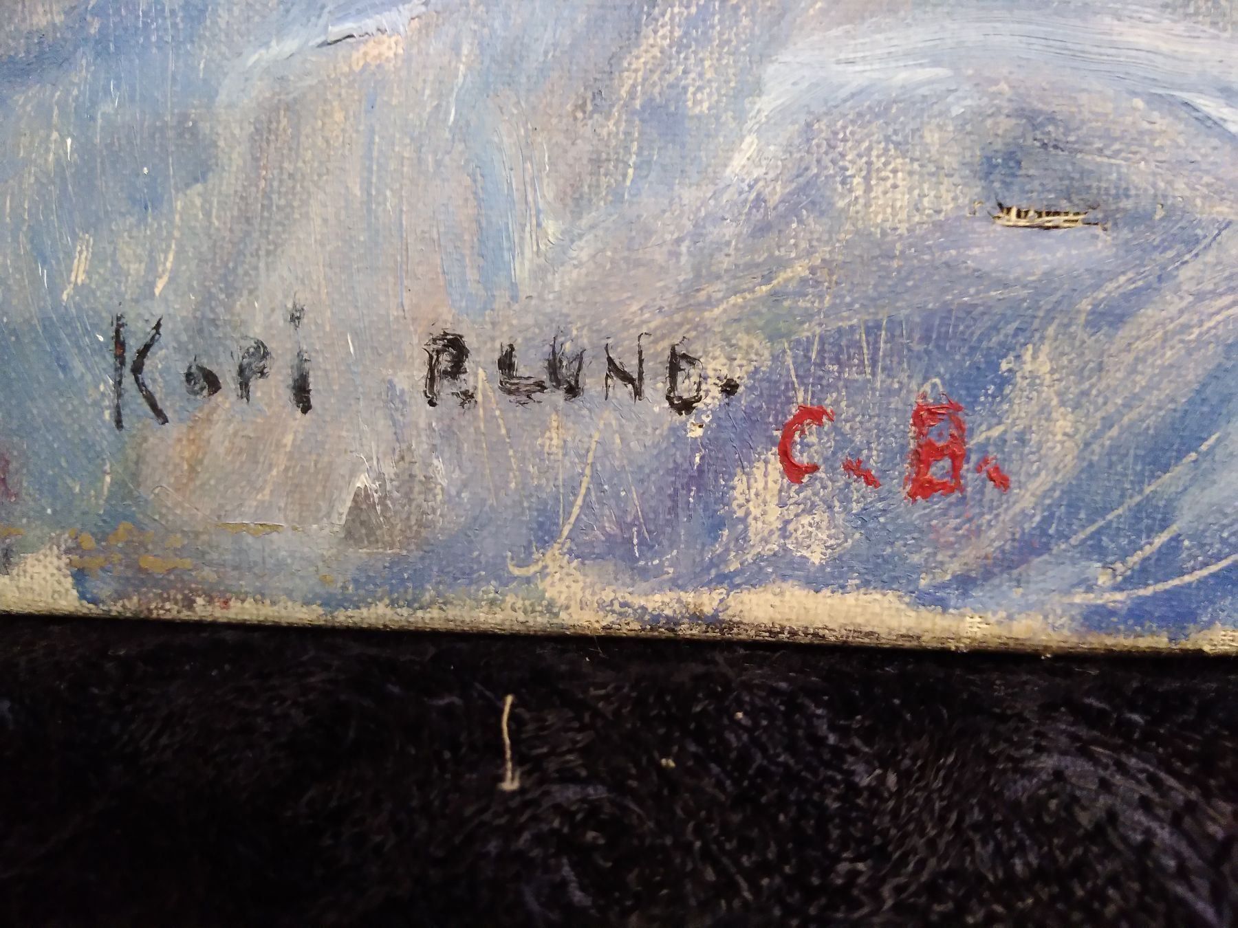 Dipinti: C.B. KARL BLAND? – Usato da Genève venduto da Qanil77 2
