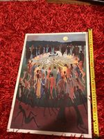 Abstract Art Print: Festival of Fools - Unique Wall Decor