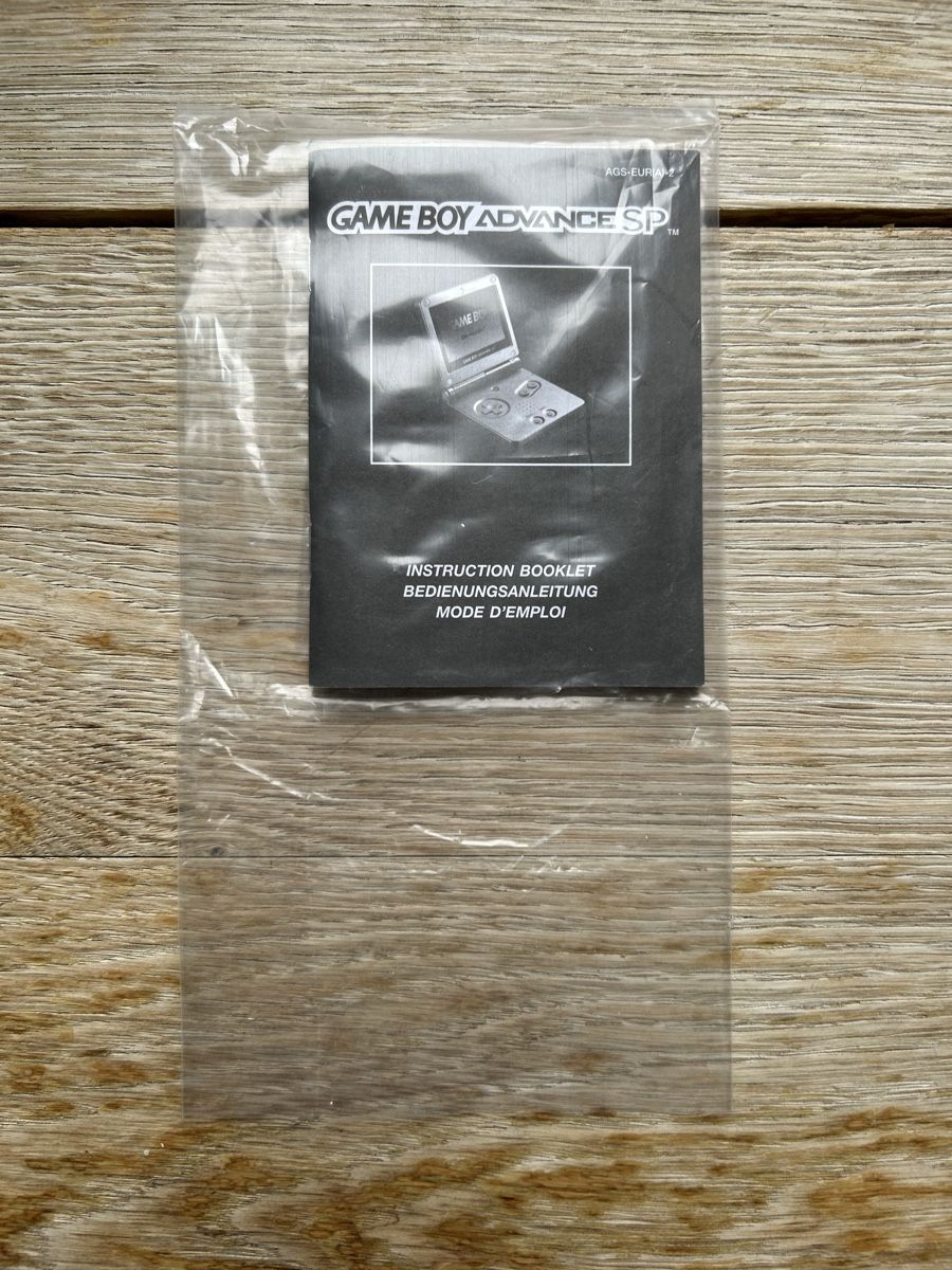 Nintendo Konsolen: Nintendo Gameboy Advance SP Anleitung Original – Neu (gemäss Beschreibung) aus Schaffhausen von raphael_95 1