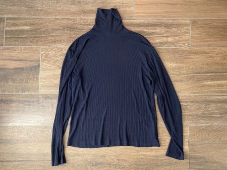 Globus Essentials Rollkragenpullover Seide blau Gr. L