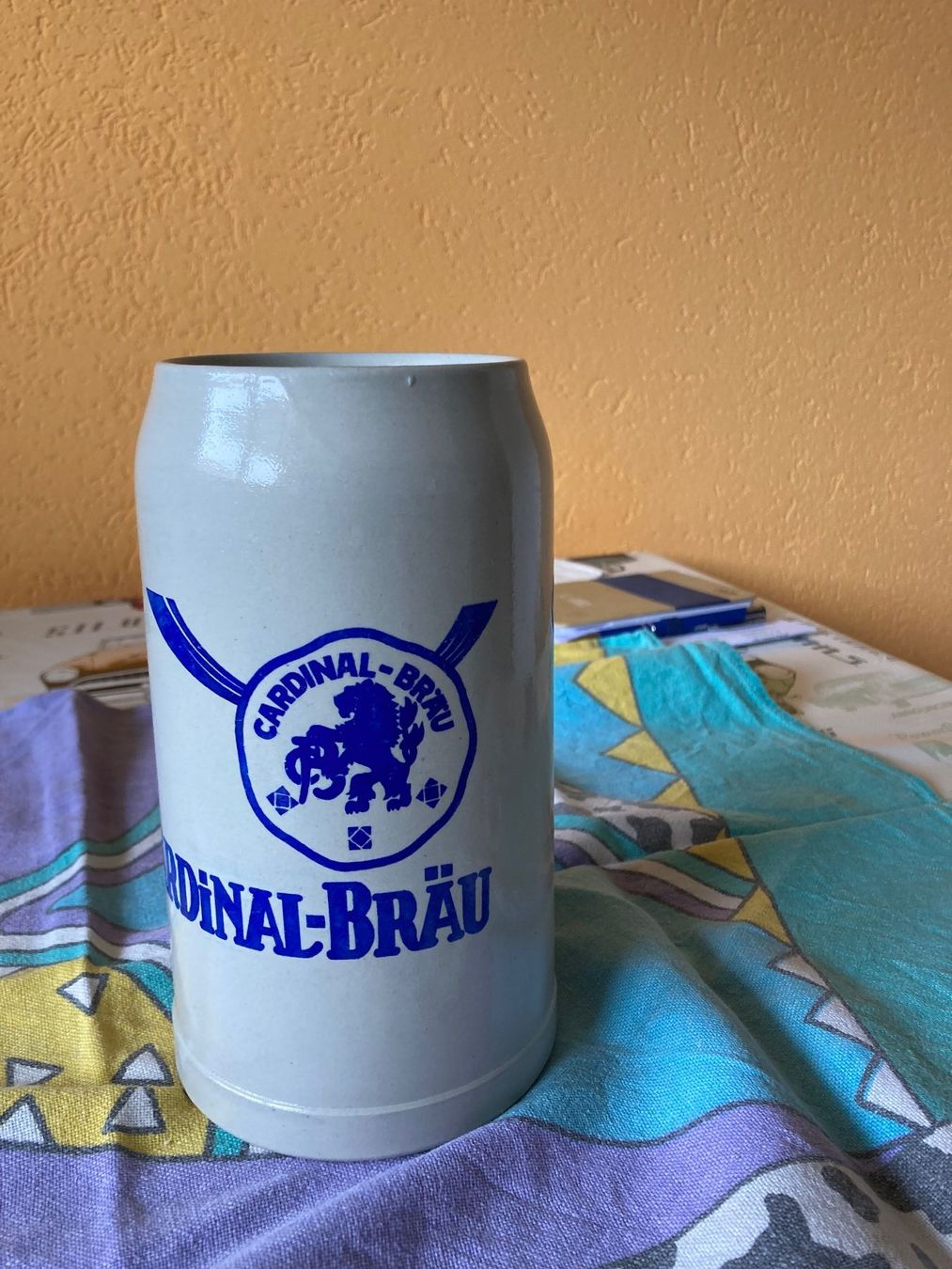 Bicchieri: Cardinal Bier Humpen – Usato da Plasselb venduto da lululuca 3