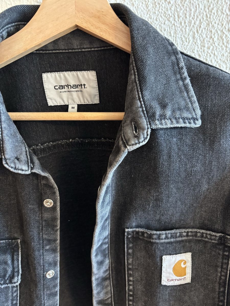 Giacche: Carhartt WIP denim jacket. Size M, Black. – Usato da Küttigen venduto da noa_78fr 3