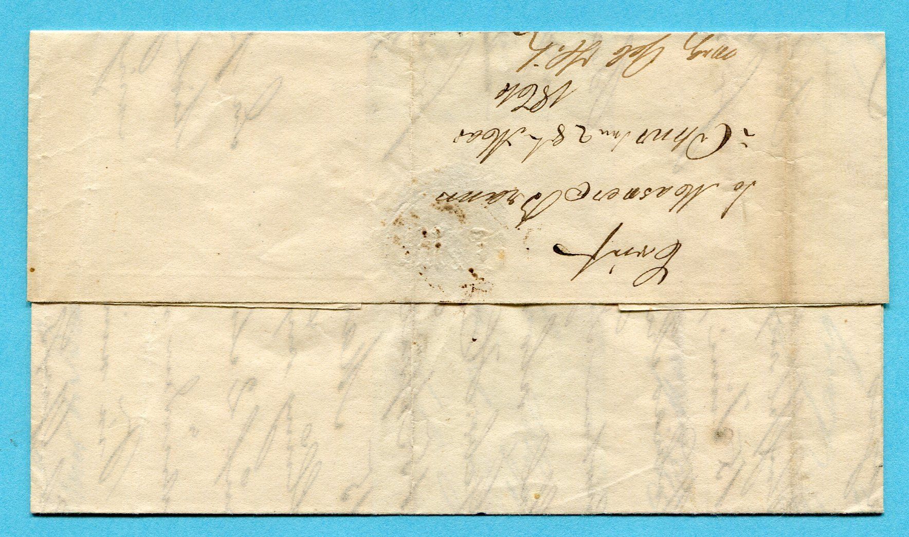 Tutti i francobolli: Faltbrief von Chur nach Katzis 1864 – Usato da Opfikon venduto da Prophila 2