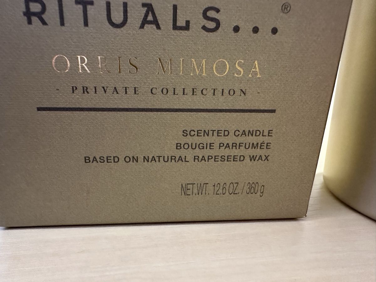 Rituals Candele: Rituals Kerze Mimosa 360g Neu – Nuovo e nell'imballaggio originale da Sevelen venduto da Stopglobal. 2
