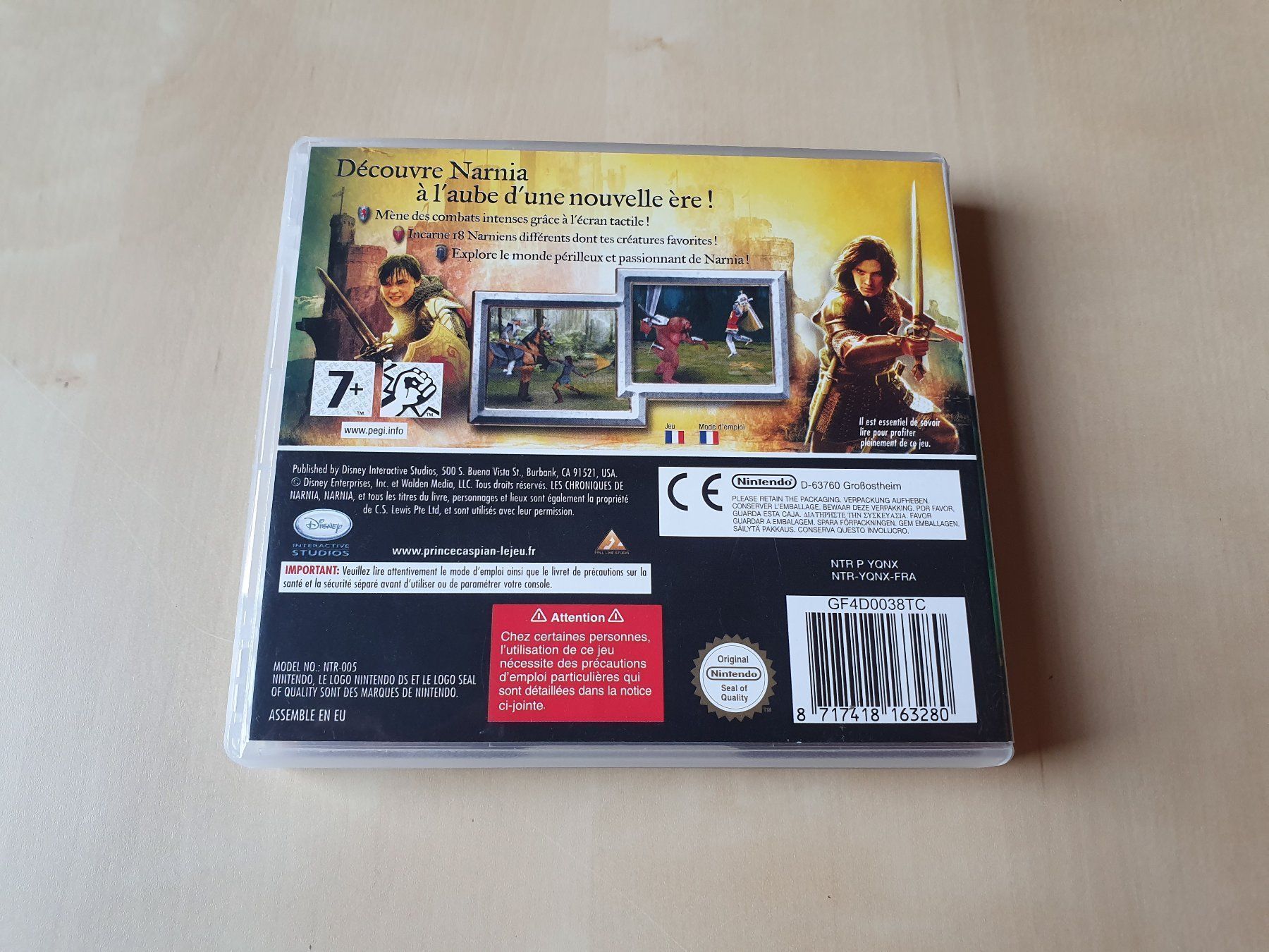 Nintendo Spiele: Le Monde de Narnia le prince caspian – Gebraucht aus Stansstad von collectorsshop 1