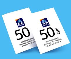 100.- Bons ALDI MOBILE - 100 Gutschein ALDI MOBILE