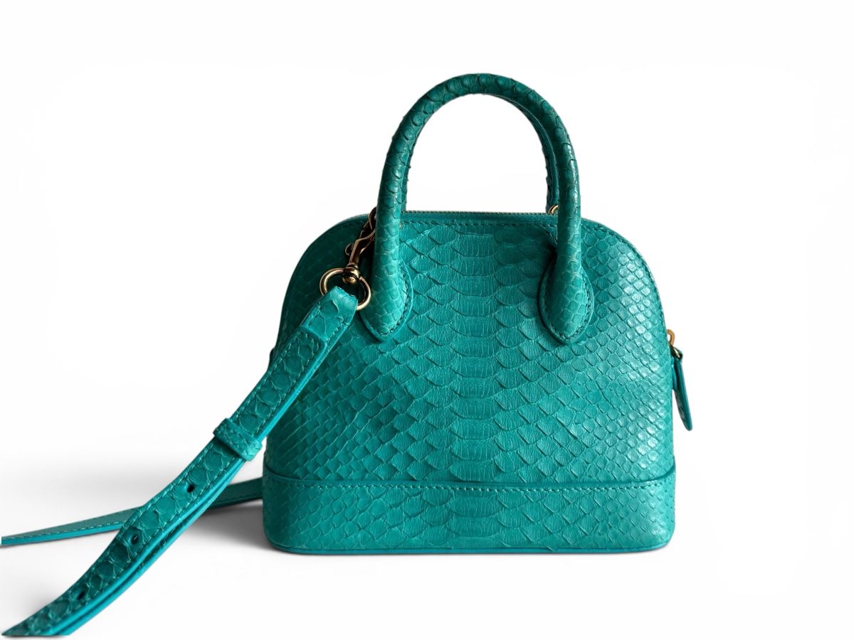 Balenciaga Borse da donna: BALENCIAGA Python Ville XXS Top Handle Bag Tasche – Usato da Kriens venduto da hannaandkiko 3