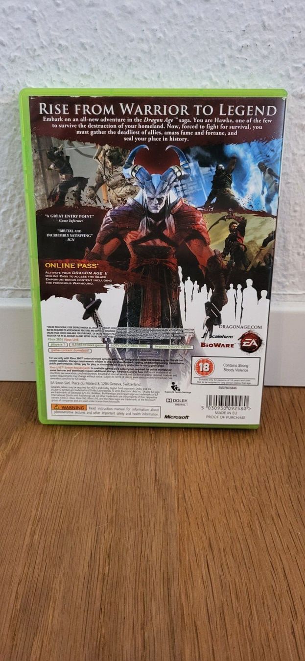 Microsoft Giochi: Xbox 360 - Dragon Age 2 – Usato da Münsingen venduto da DigitaleSpielecke 1