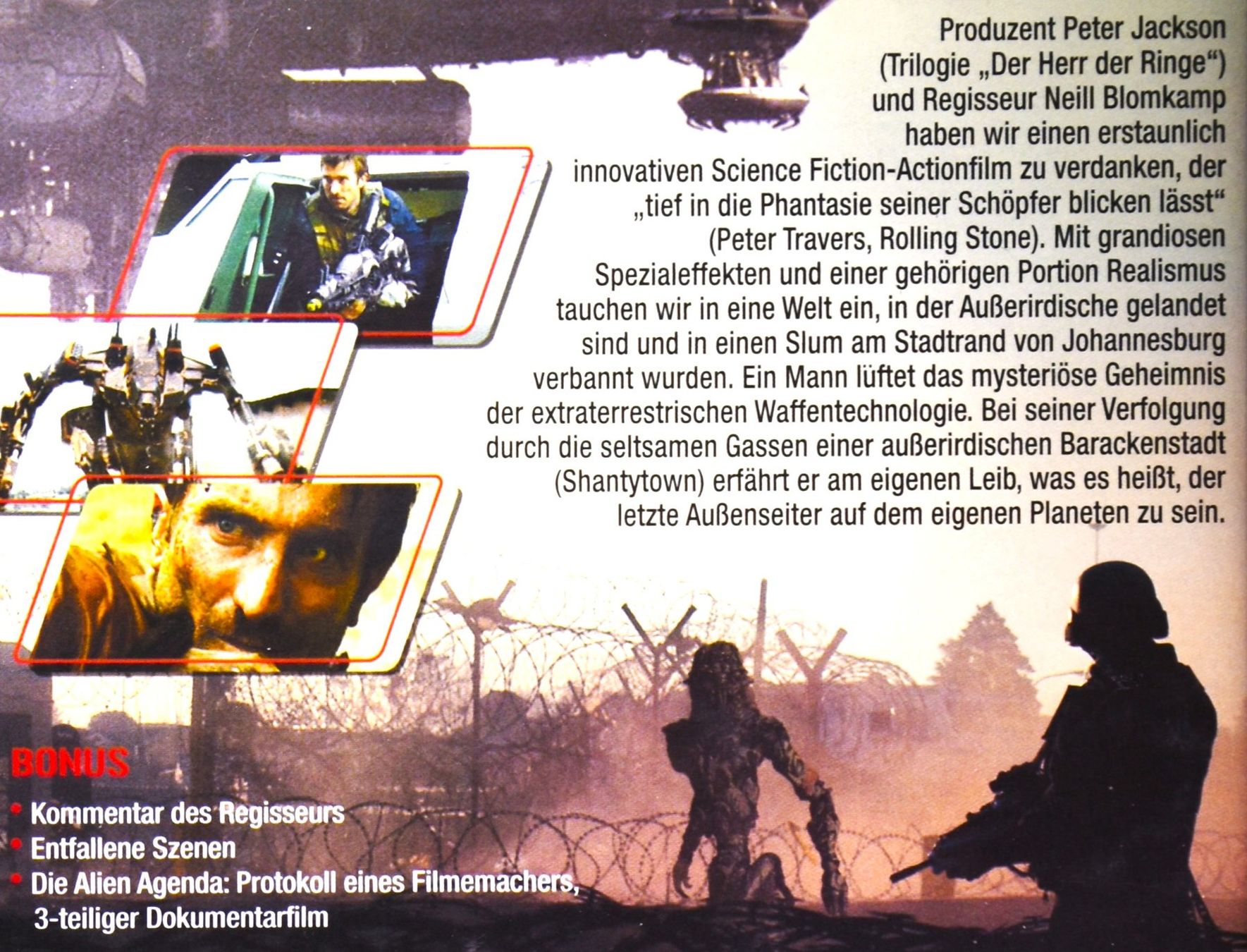 Tutti i DVDs: DISTRICT 9  /  INVASION DER AUSSERIRDISCHEN – Nuovo (secondo la descrizione) da Luzern venduto da piro12 2