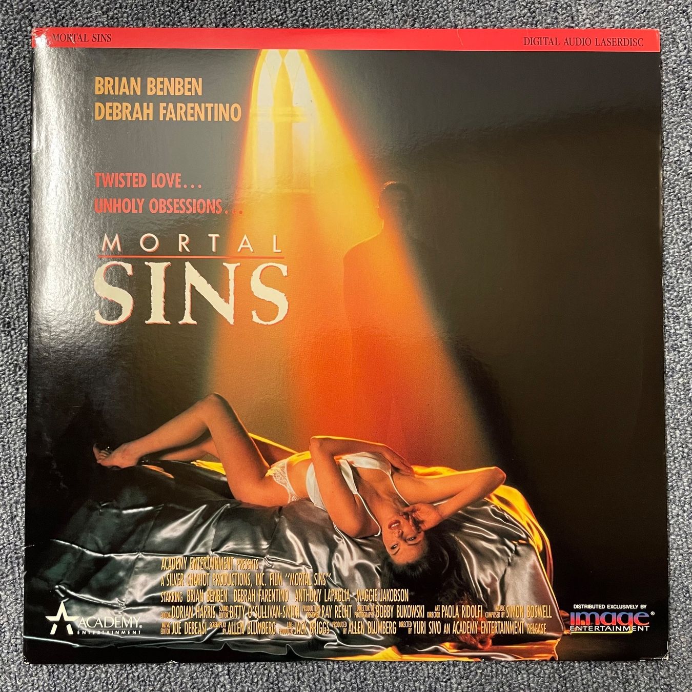 Alle DVDs: Mortal Sins - LASER DISC - ID8318AC - Englisch Original – Gebraucht aus Stans von Brode